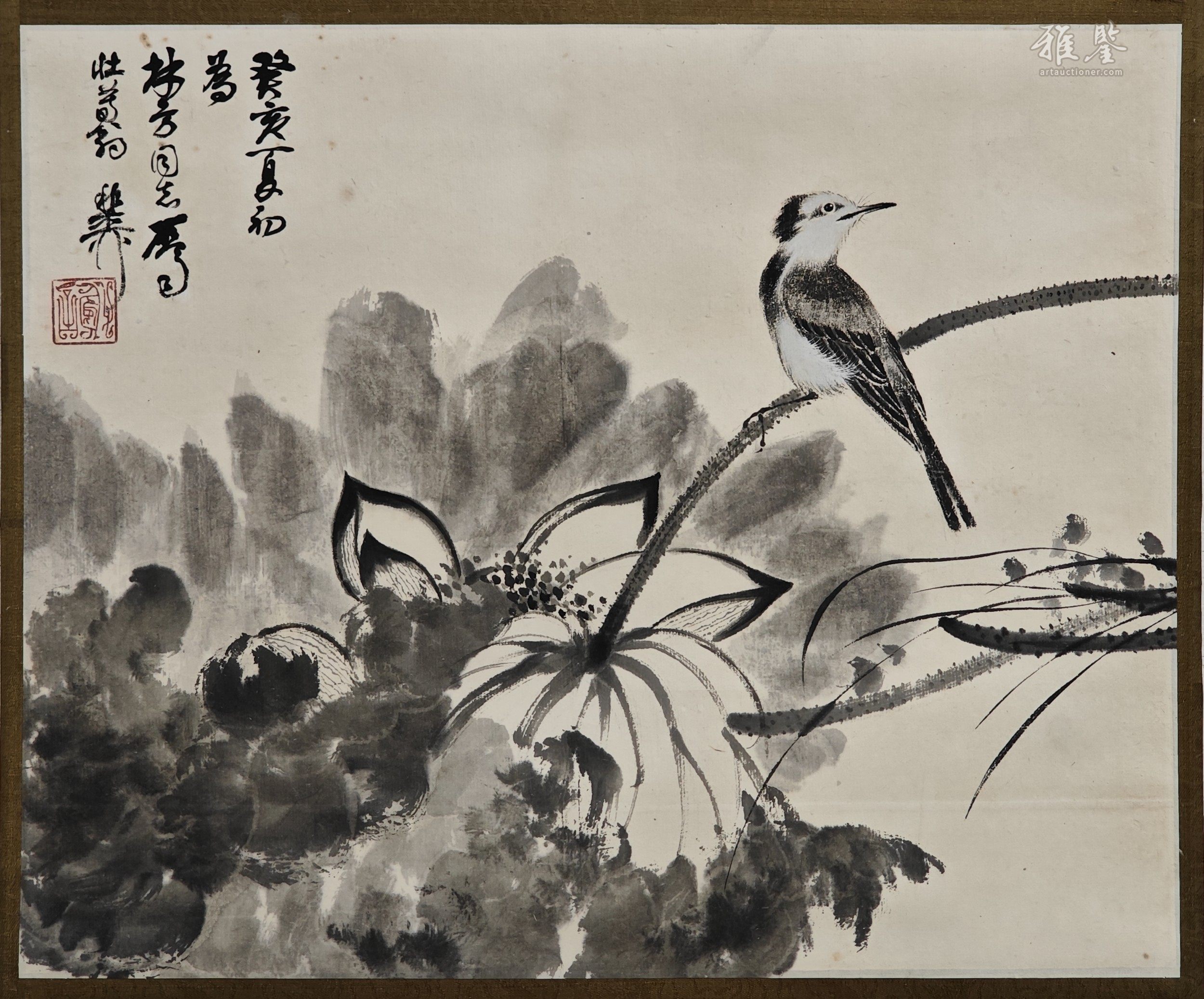 謝稚柳花鳥_LOT.2123_拍品详情_雅鉴艺术网拍品详情