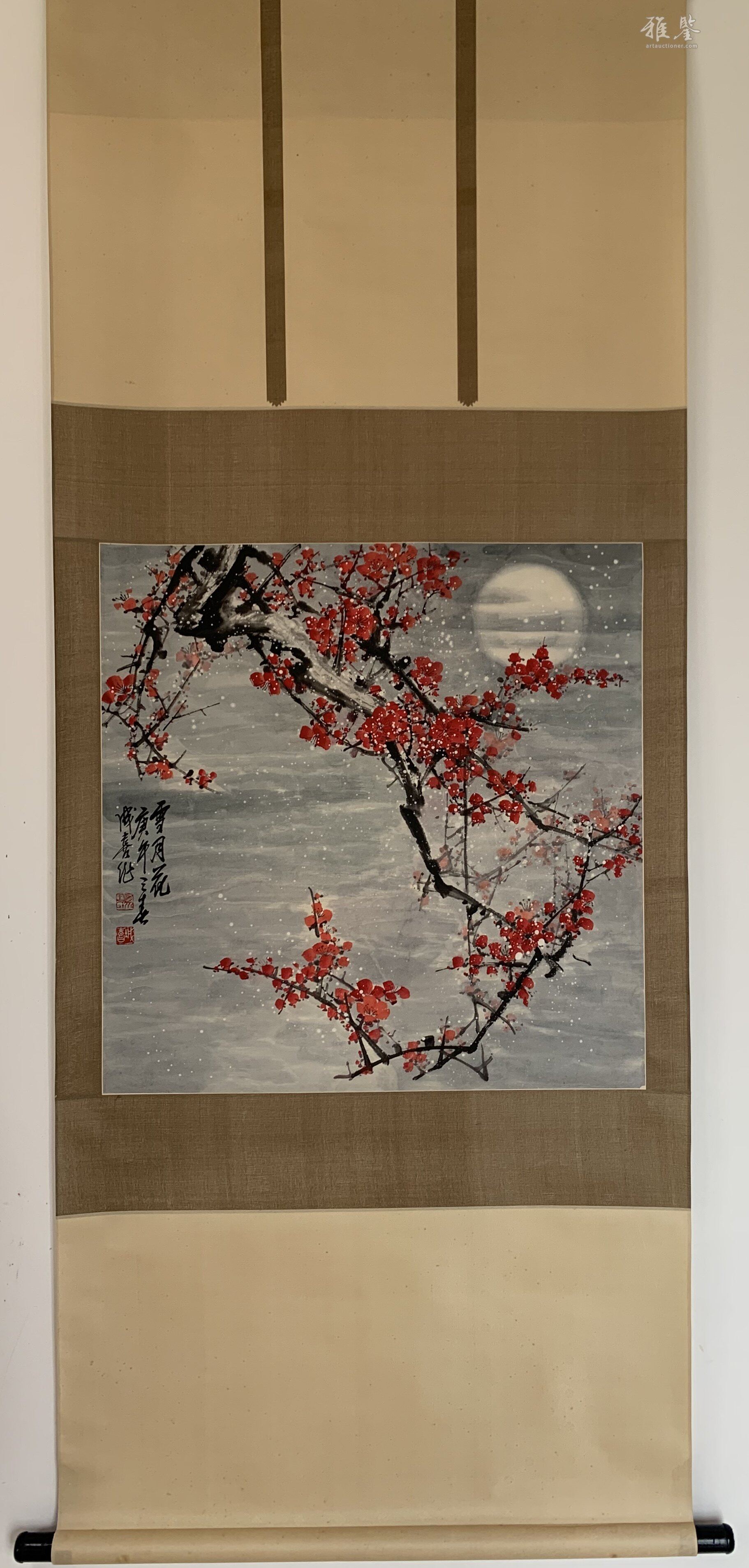王成喜梅花_LOT.4018_拍品详情_雅鉴艺术网拍品详情
