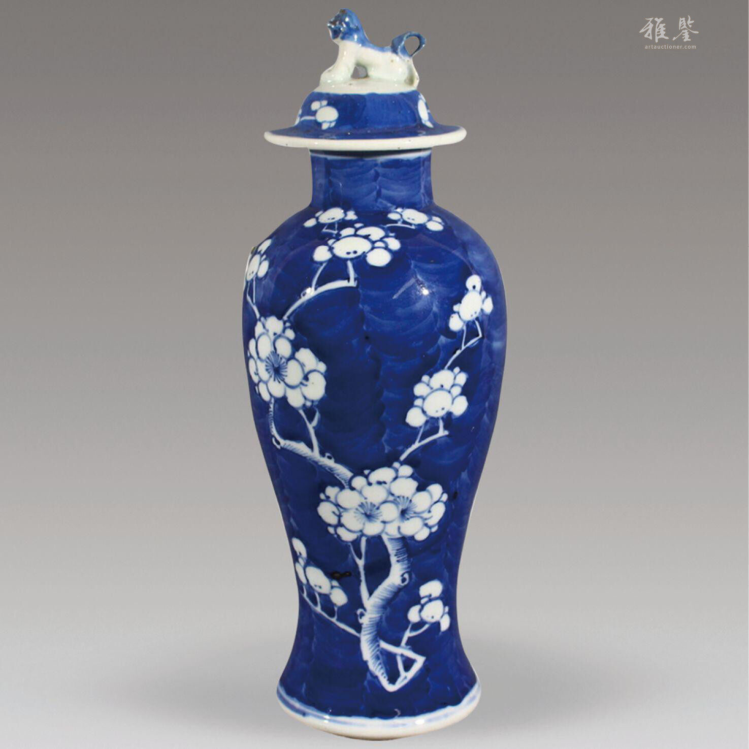 青花冰梅瓶_LOT.2019_拍品详情_雅鉴艺术网拍品详情