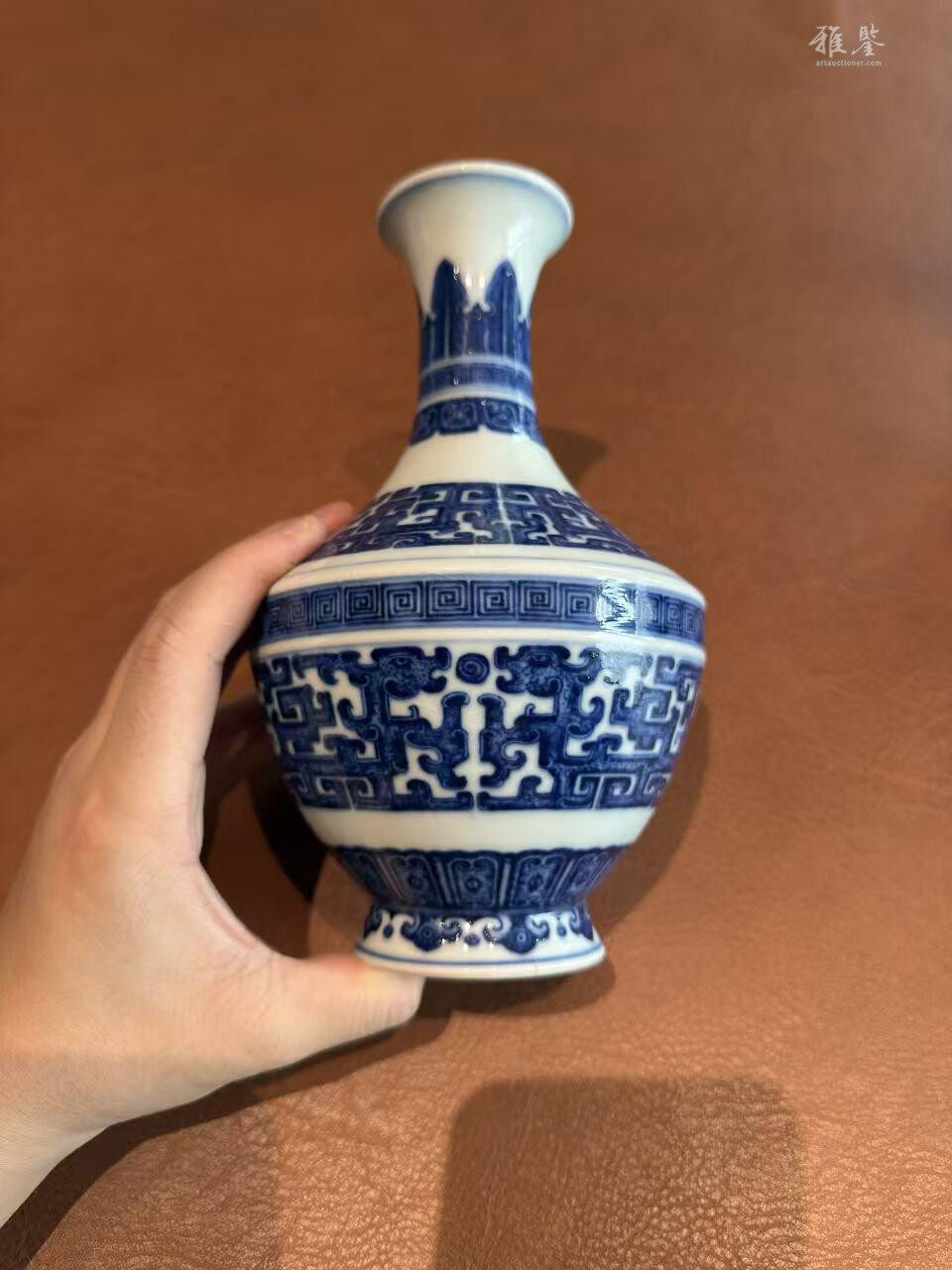清乾隆青花螭龙纹盖碗尊_LOT.373_拍品详情_雅鉴艺术网拍品详情