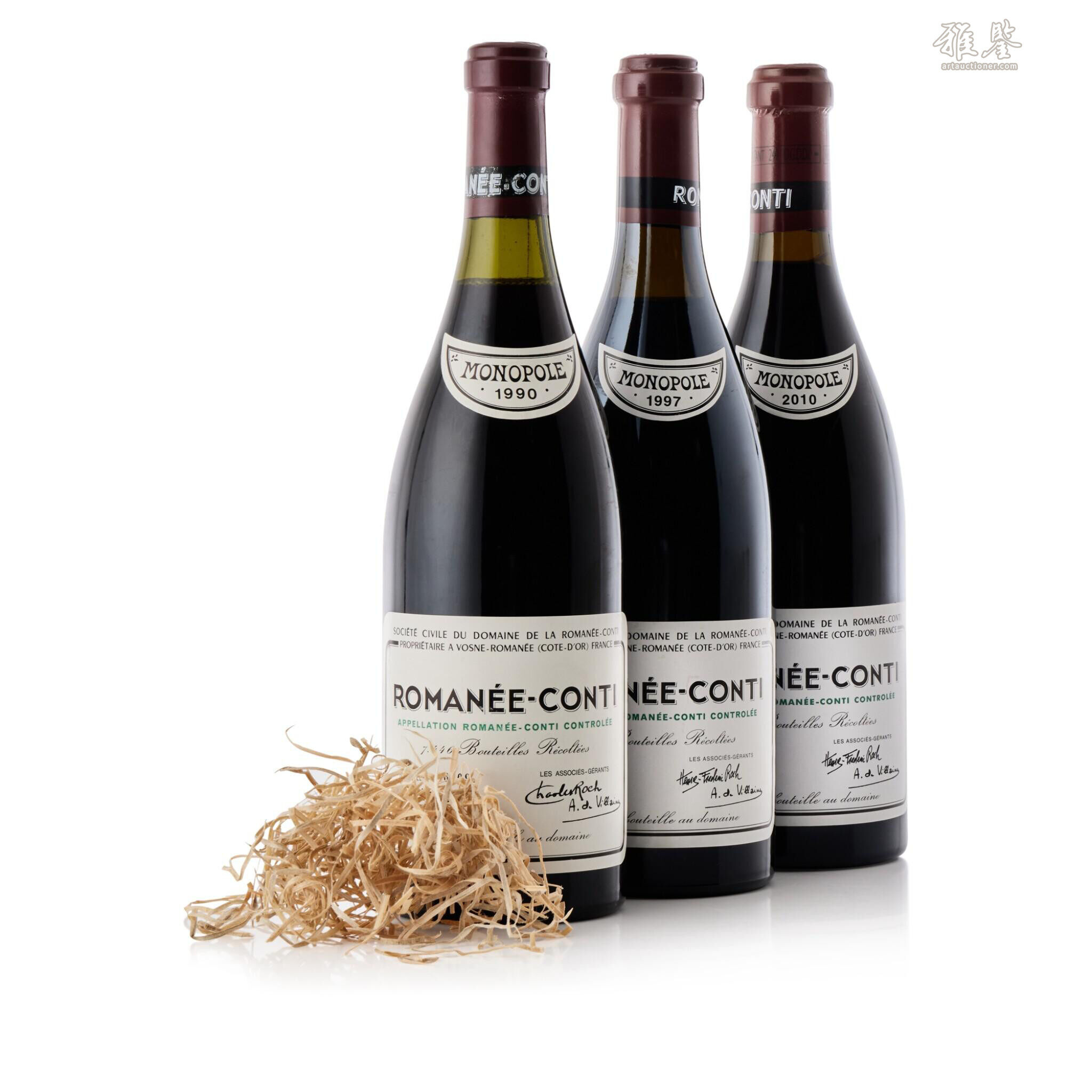 Romanée Conti 1990 Domaine de la Romanée-Conti (2  BT)_LOT.7214_拍品详情_雅鉴艺术网拍品详情