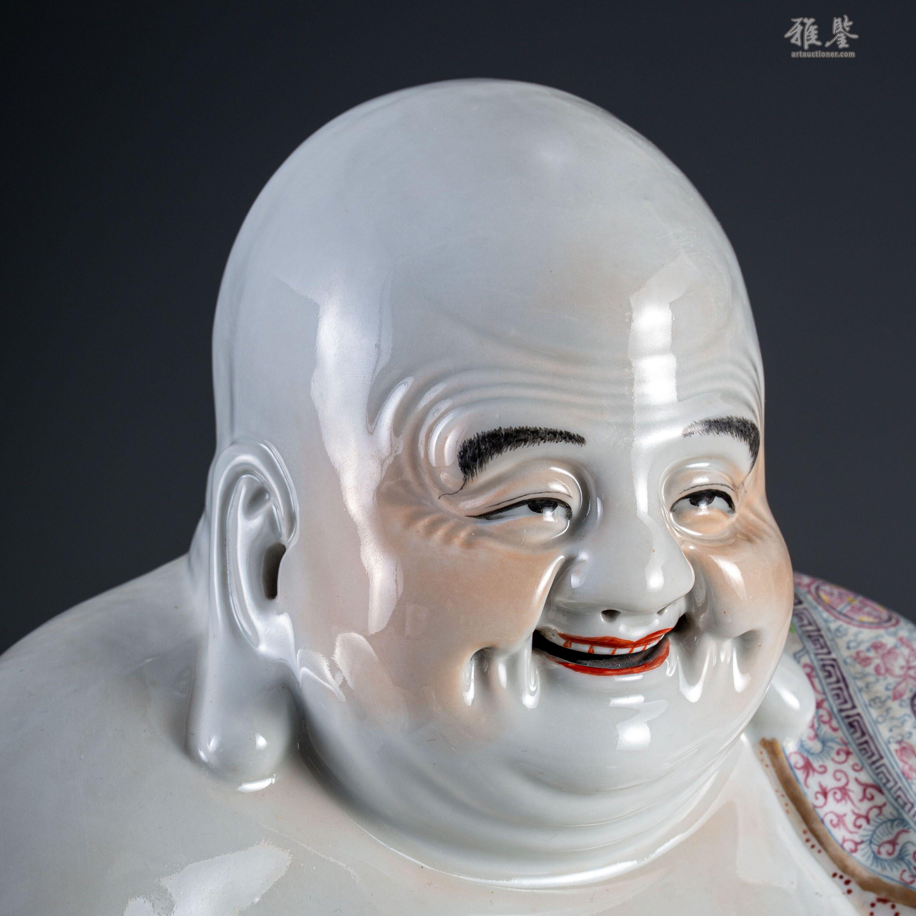 民國洪泰制粉彩彌勒佛_LOT.15_拍品详情_雅鉴艺术网拍品详情