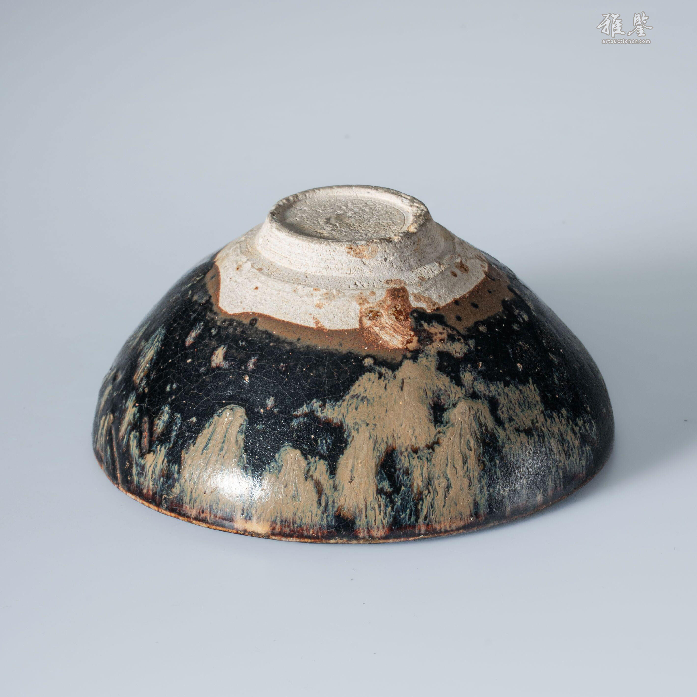 茶碗、中国宋代吉州窯 宋吉州窯斑紋茶碗_LOT.38_拍品详情_雅鉴艺术网拍品详情