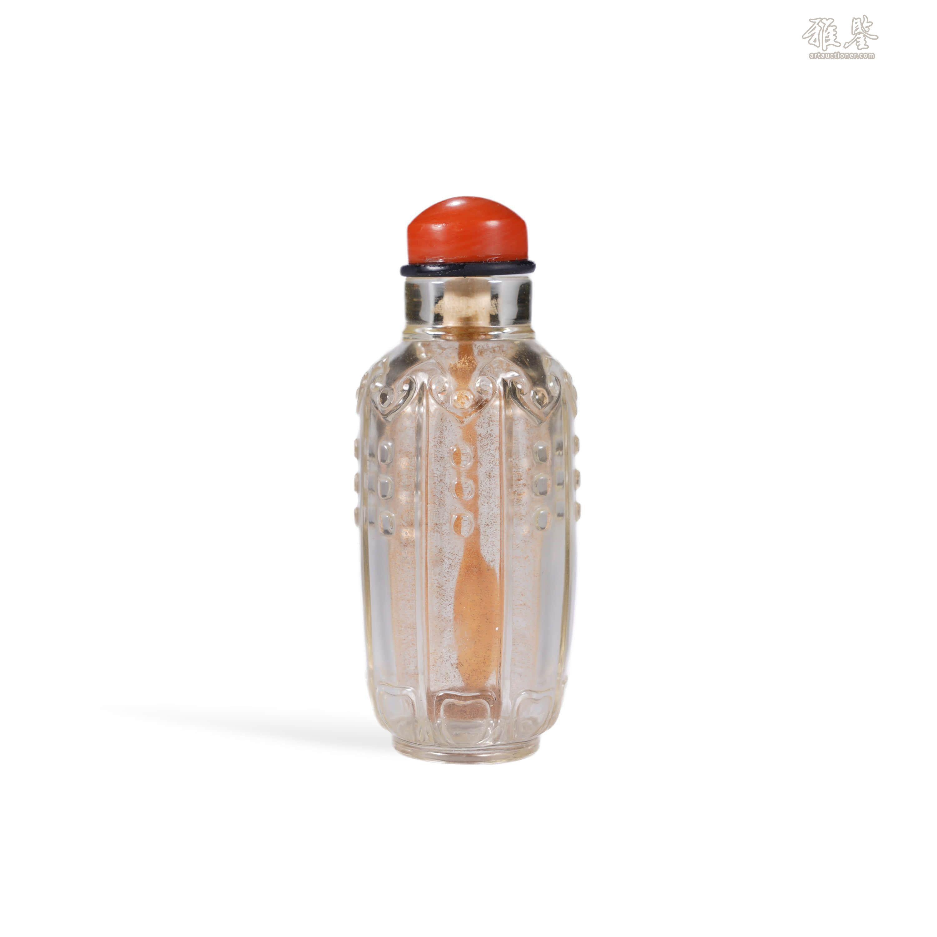 Clear yellow crystal snuff bottle 清黄水晶鼻烟壶_LOT.340_拍品详情_