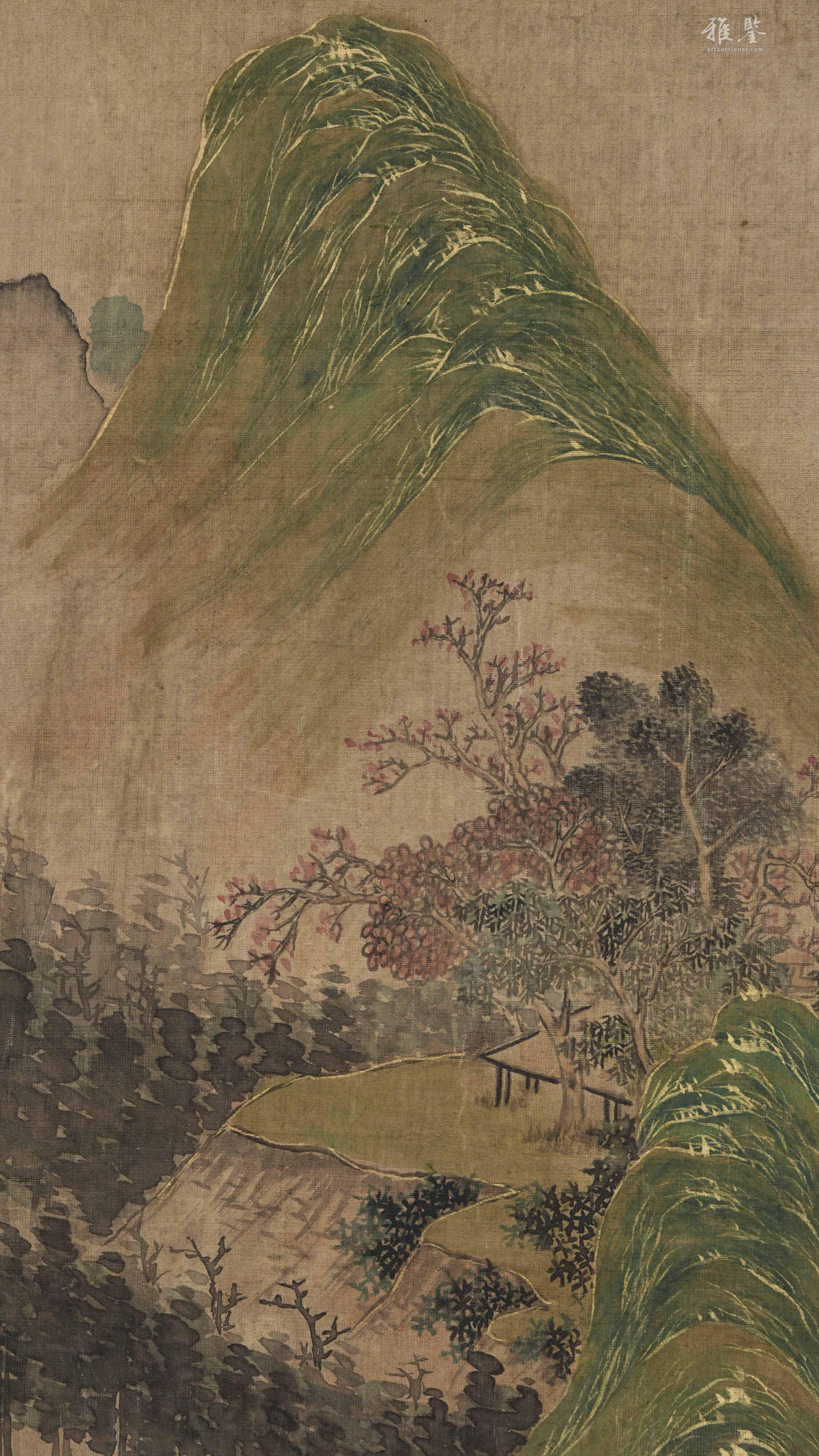 王翚絹本山水圖畫_LOT.481_拍品详情_雅鉴艺术网拍品详情