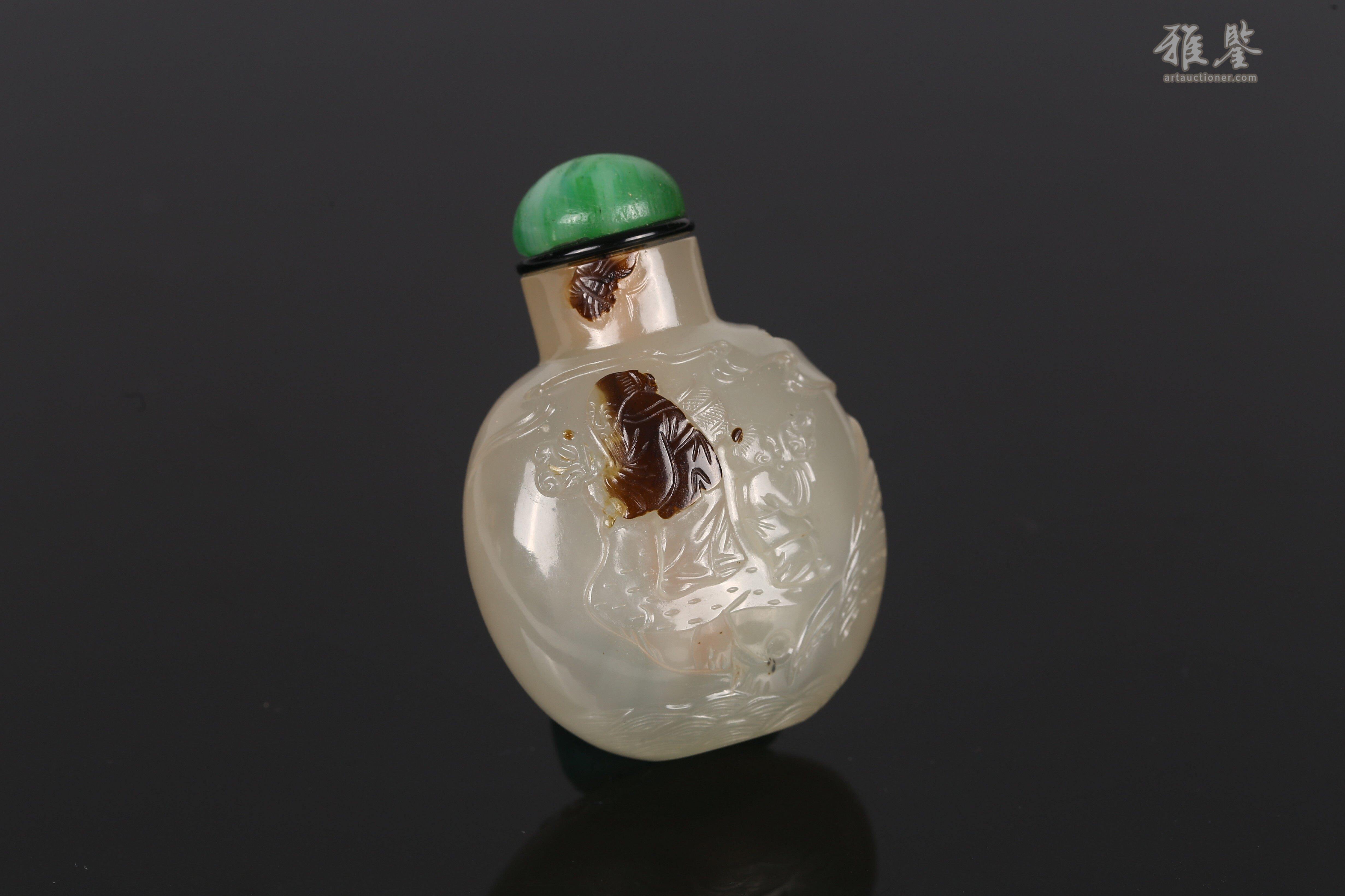 清 天然瑪瑙俏色鼻煙壷 メノウ嗅ぎタバコ 喫煙具 美しい石目★時代物★ 清 天然瑪瑙俏色鼻煙壷 メノウ嗅ぎタバコ 喫煙具 美しい石目☆時代物