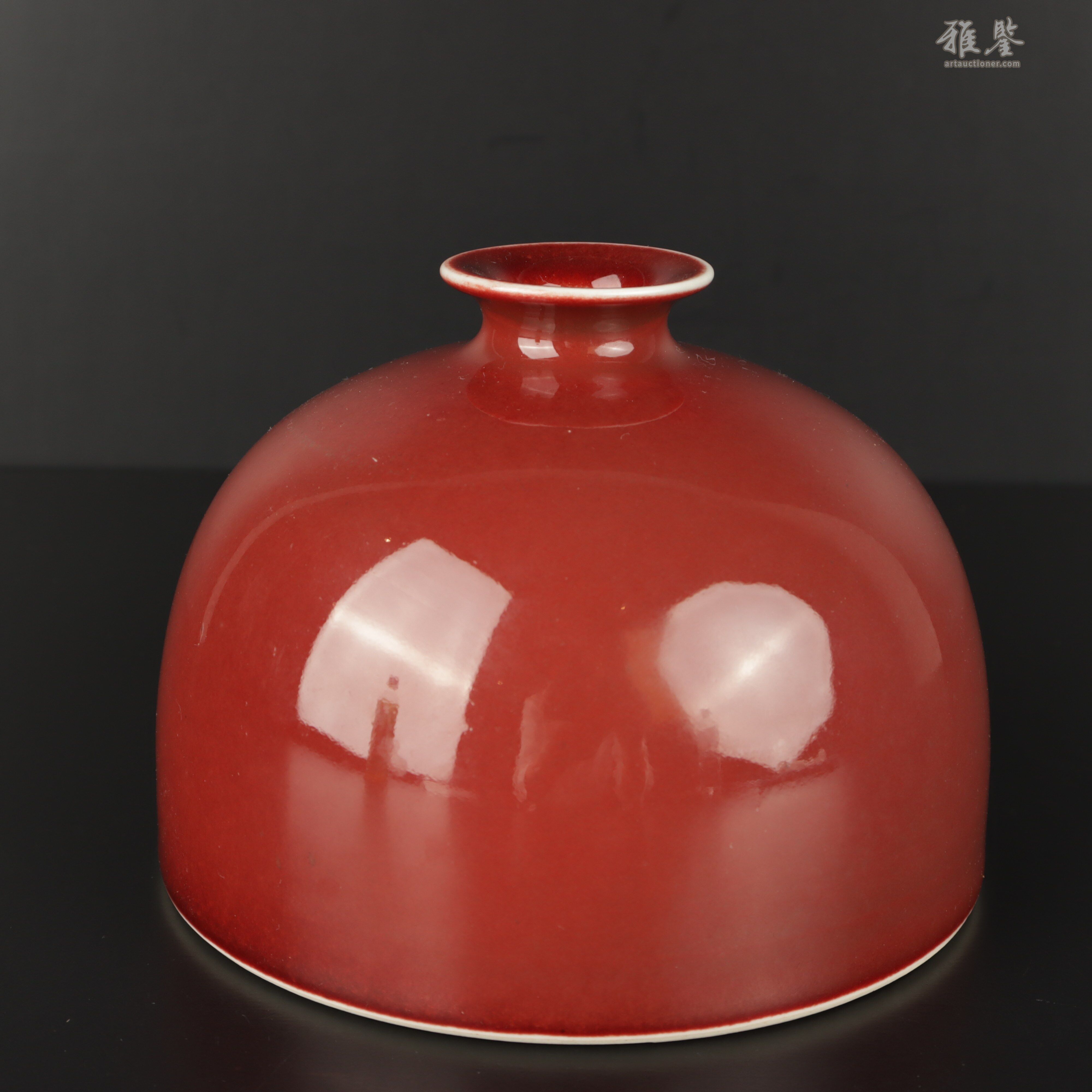 辰砂花瓶大清康熙年製款_LOT.217_拍品详情_雅鉴艺术网拍品详情