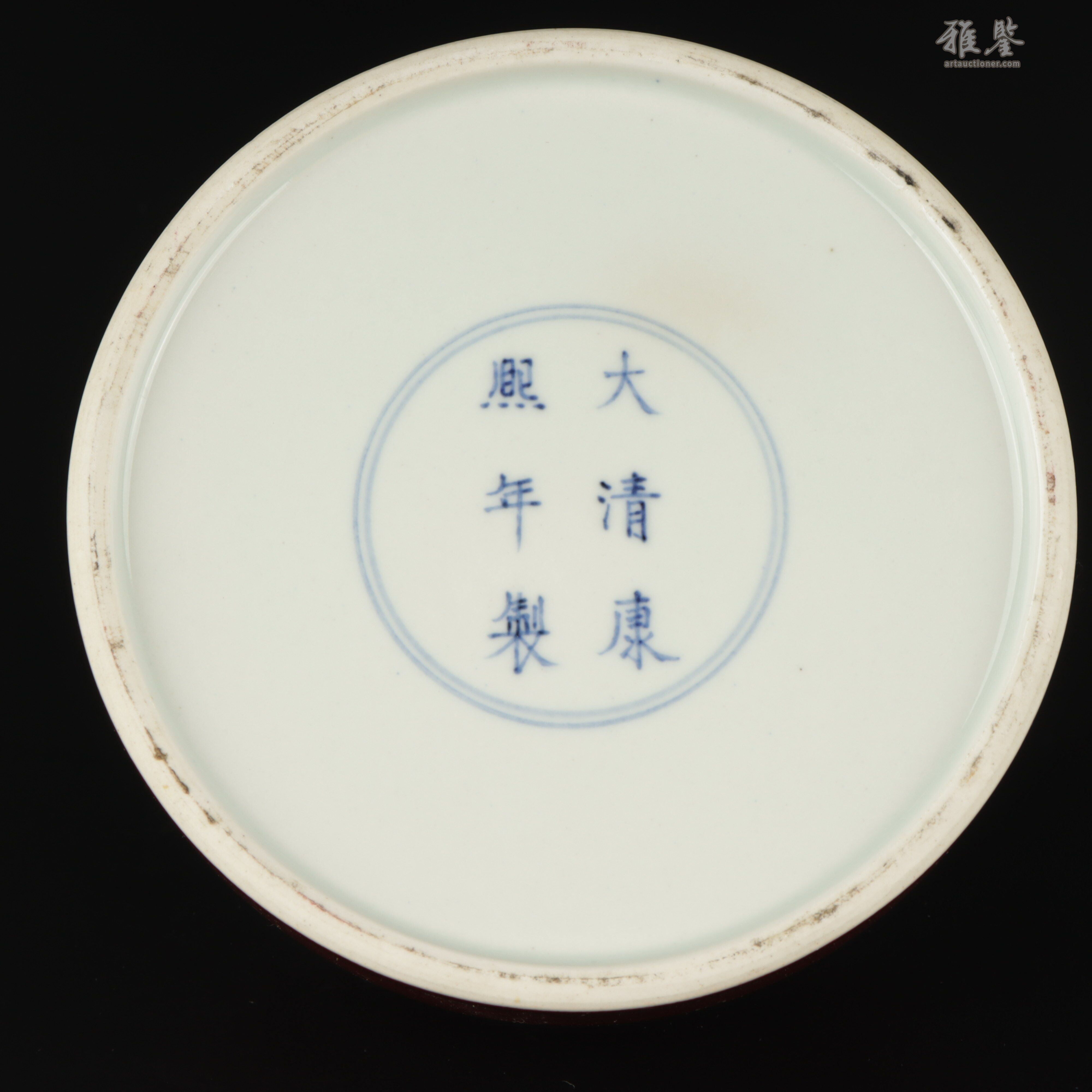 辰砂花瓶大清康熙年製款_LOT.217_拍品详情_雅鉴艺术网拍品详情